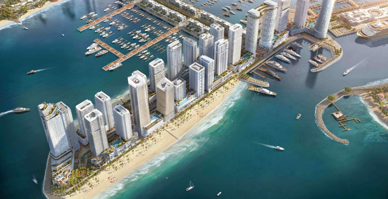 Marina Vista Luxury Apartments at Emaar Beachfront Dubai