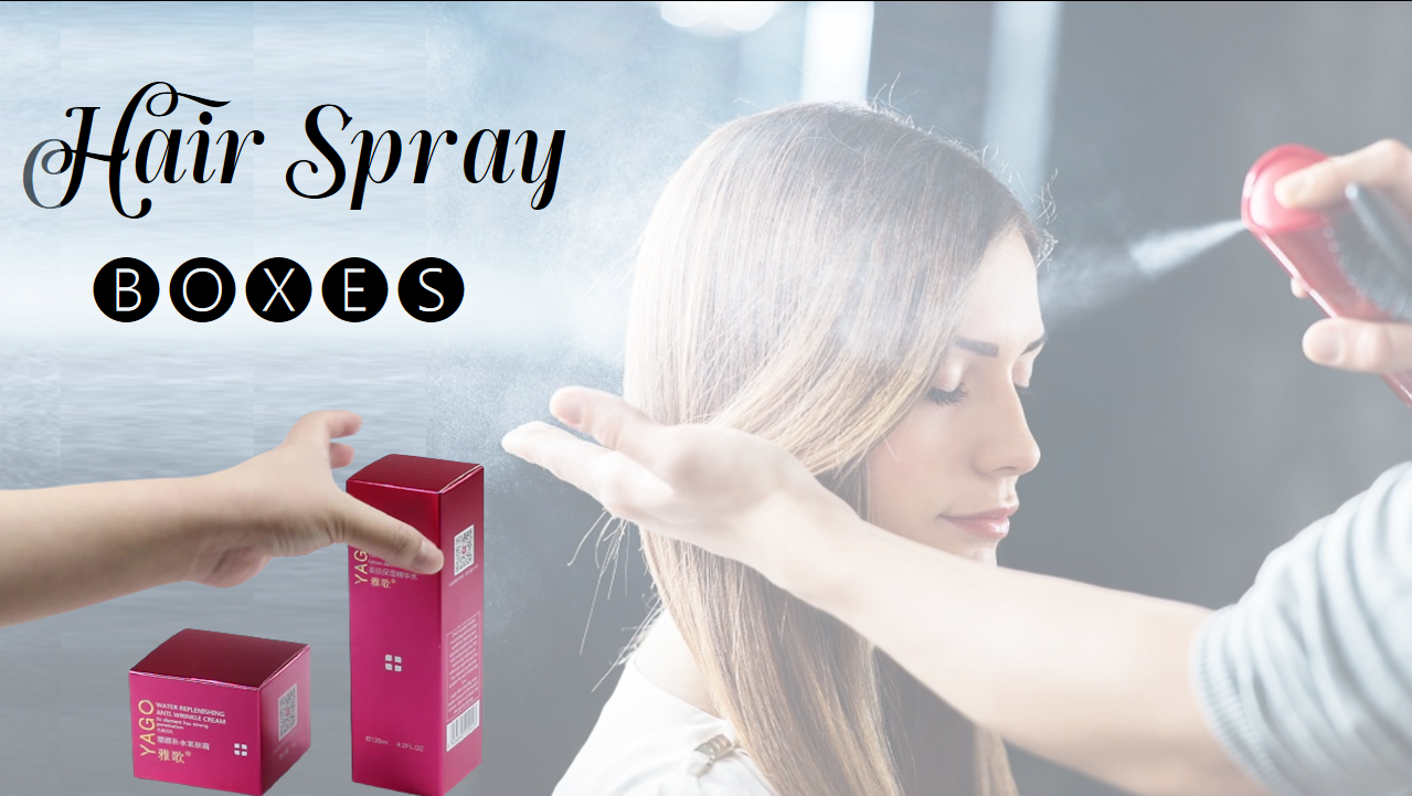 hair spray boxes