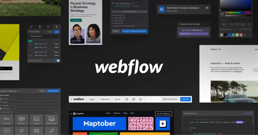 How a webflow makes web development easier