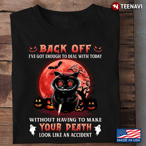 Creepy Halloween t-shirt 
