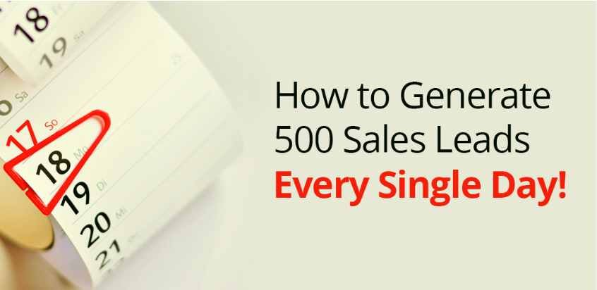 How can I generate leads quickly?